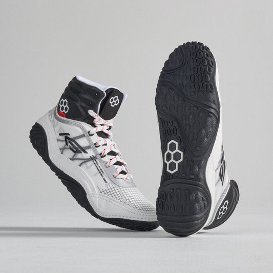 KS Infinity Adult Wrestling Shoes - Yang/White