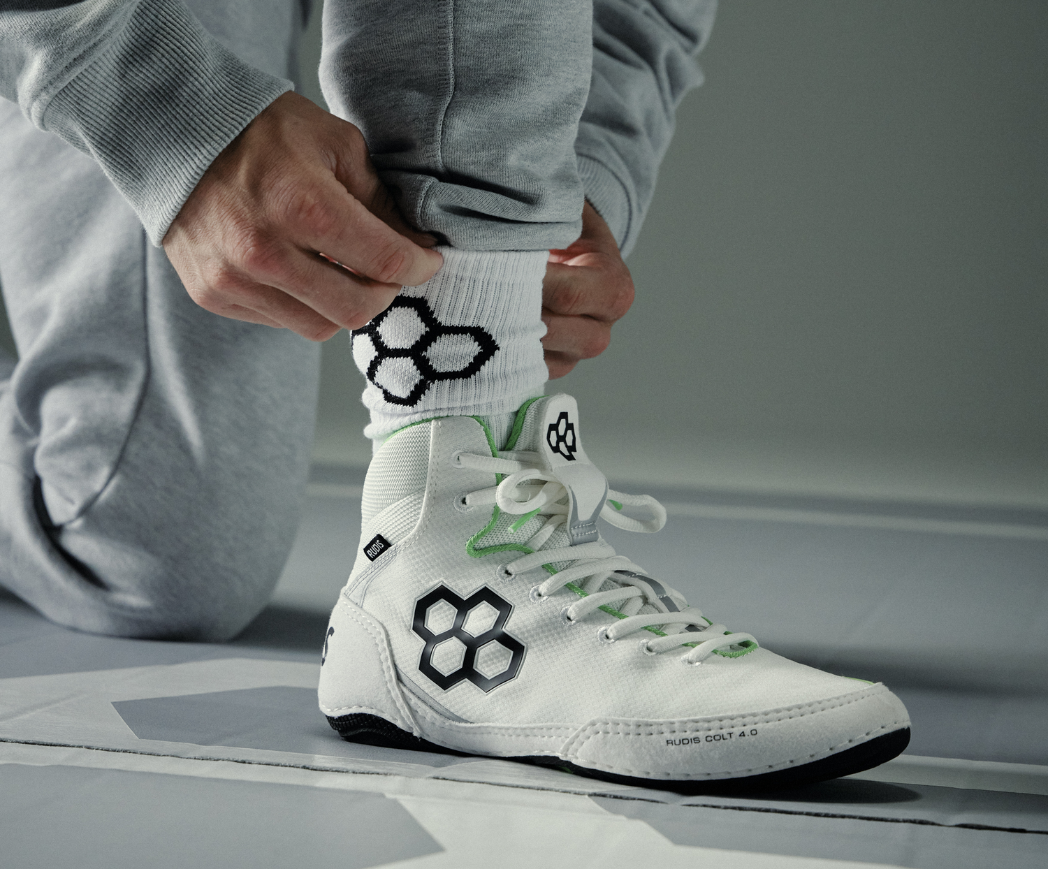 Colt 4.0 wrestling shoes by RUDIS with comfortable secure fit, durable and supportive wrestling shoes designed for all levels and everyday training