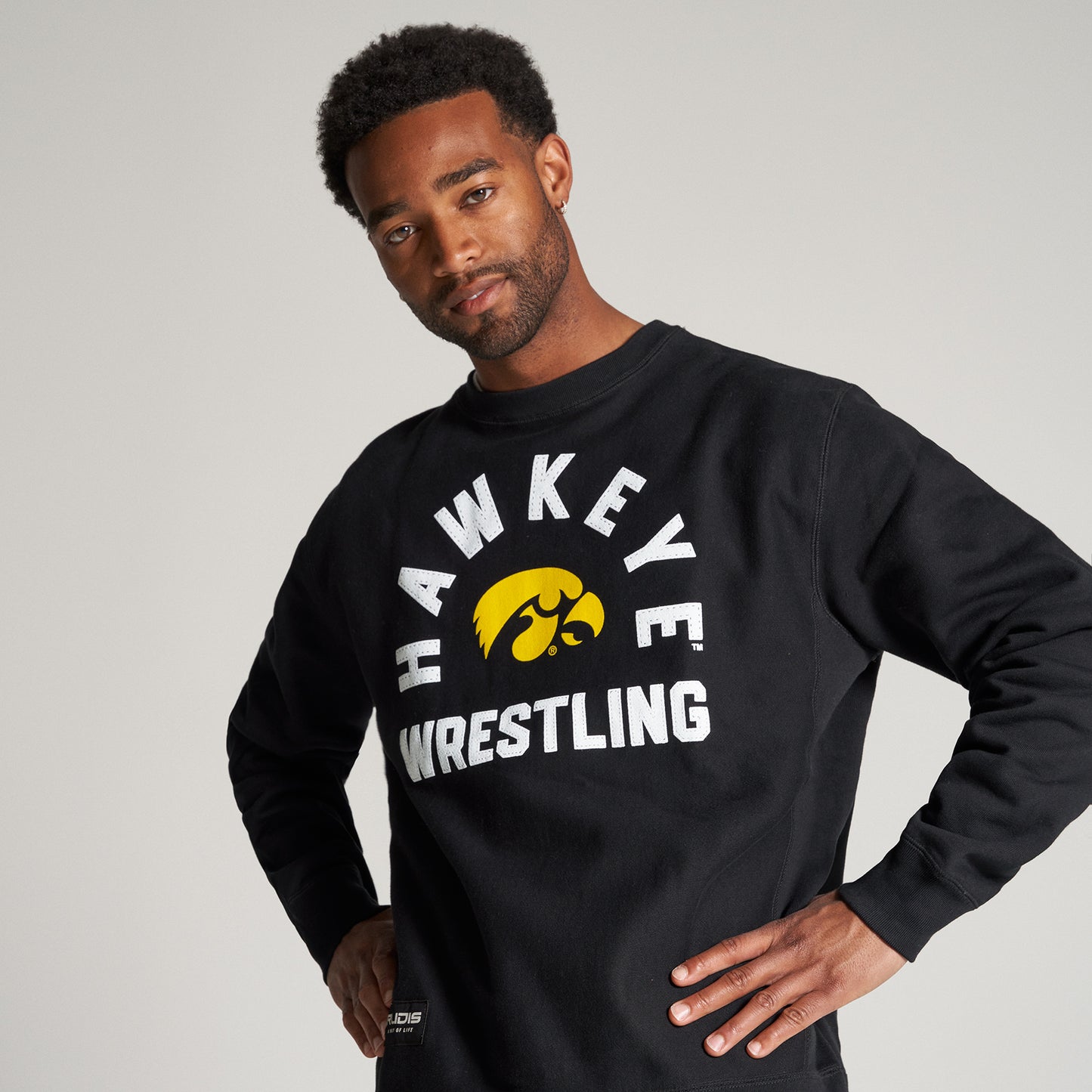 Hawkeye Wrestling Heavyweight Crewneck
