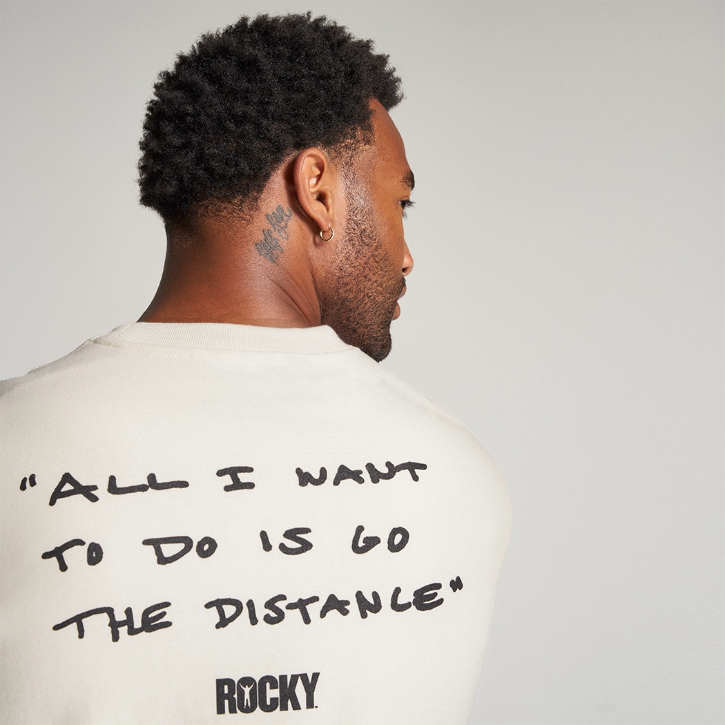 ROCKY Go the Distance Heavyweight Crewneck