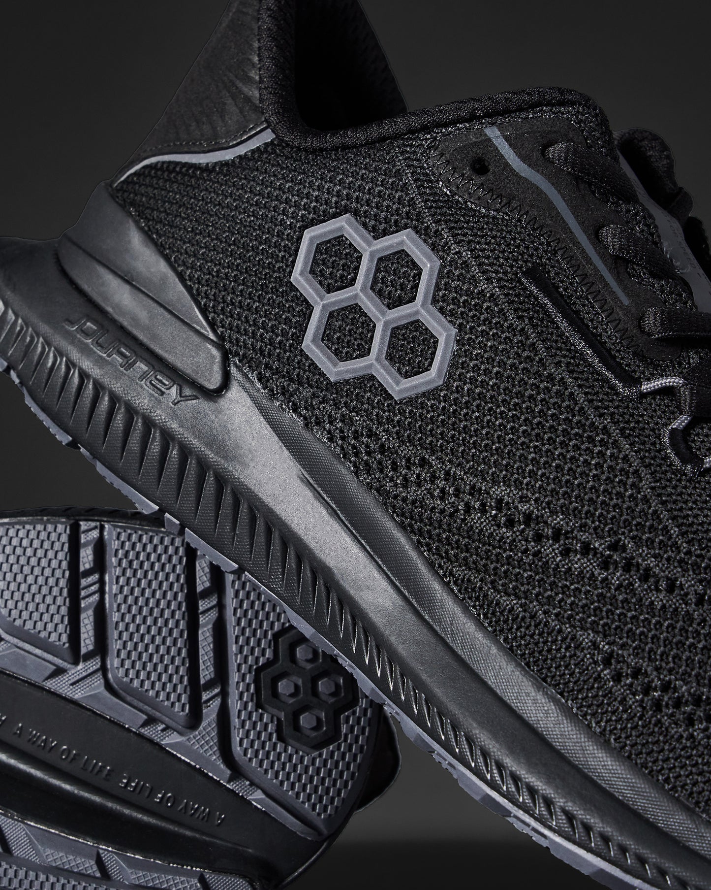 RUDIS Journey Knit Adult Training Shoes - Black