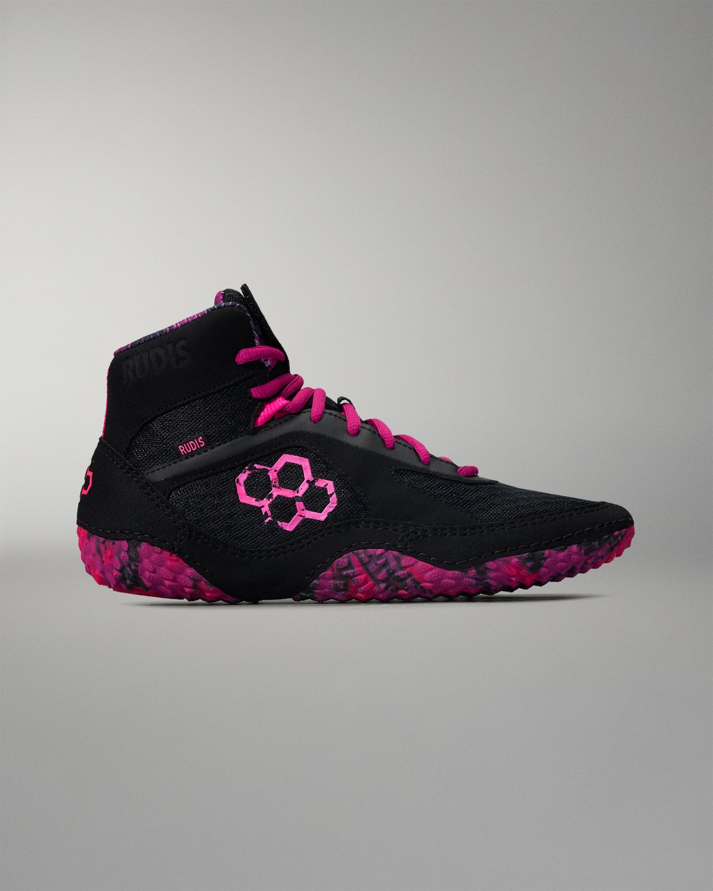 RUDIS Alpha 2.0 Adult Wrestling Shoes - Pink Power