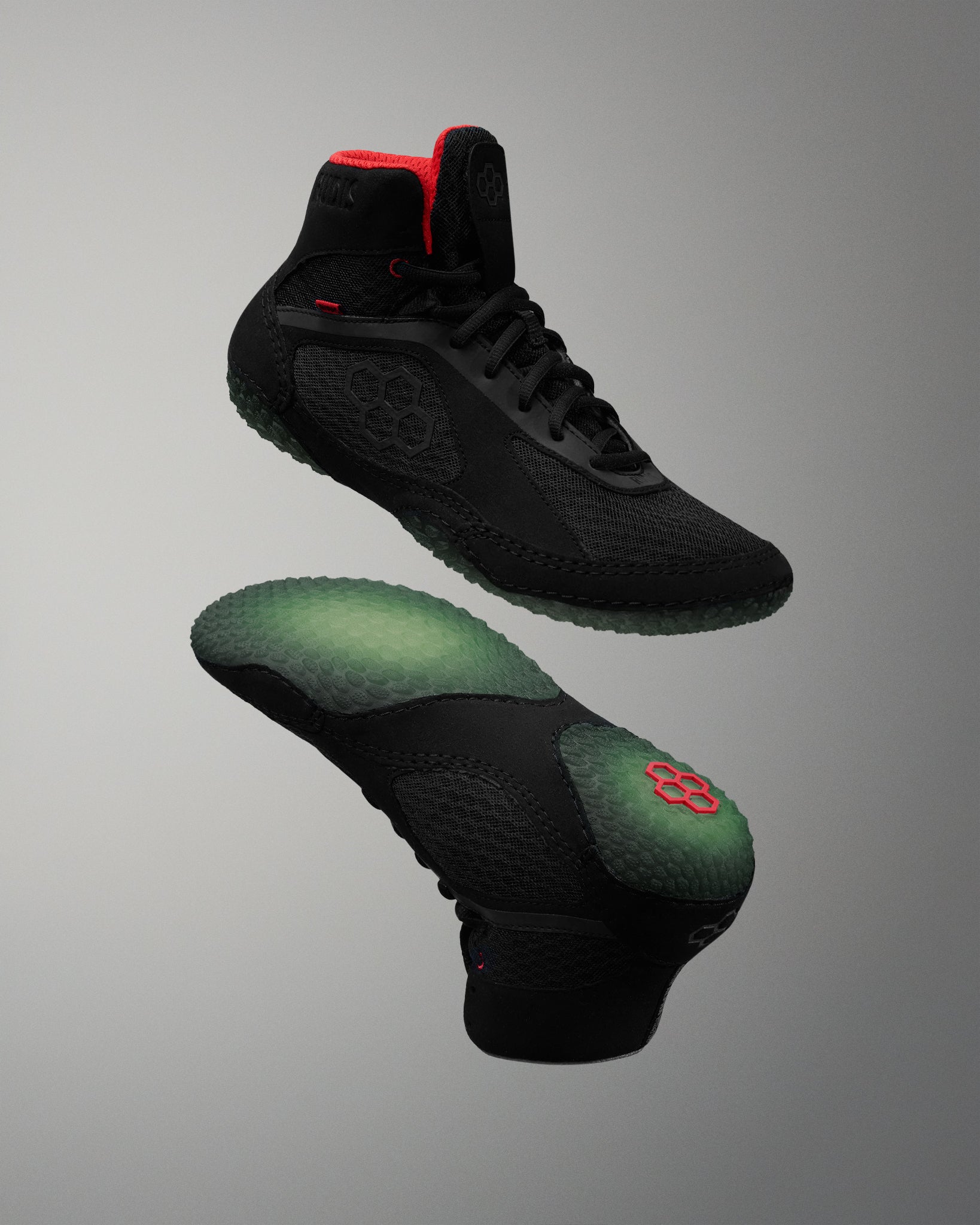 RUDIS Alpha Adult Wrestling Shoes Phantom Black RUDIS