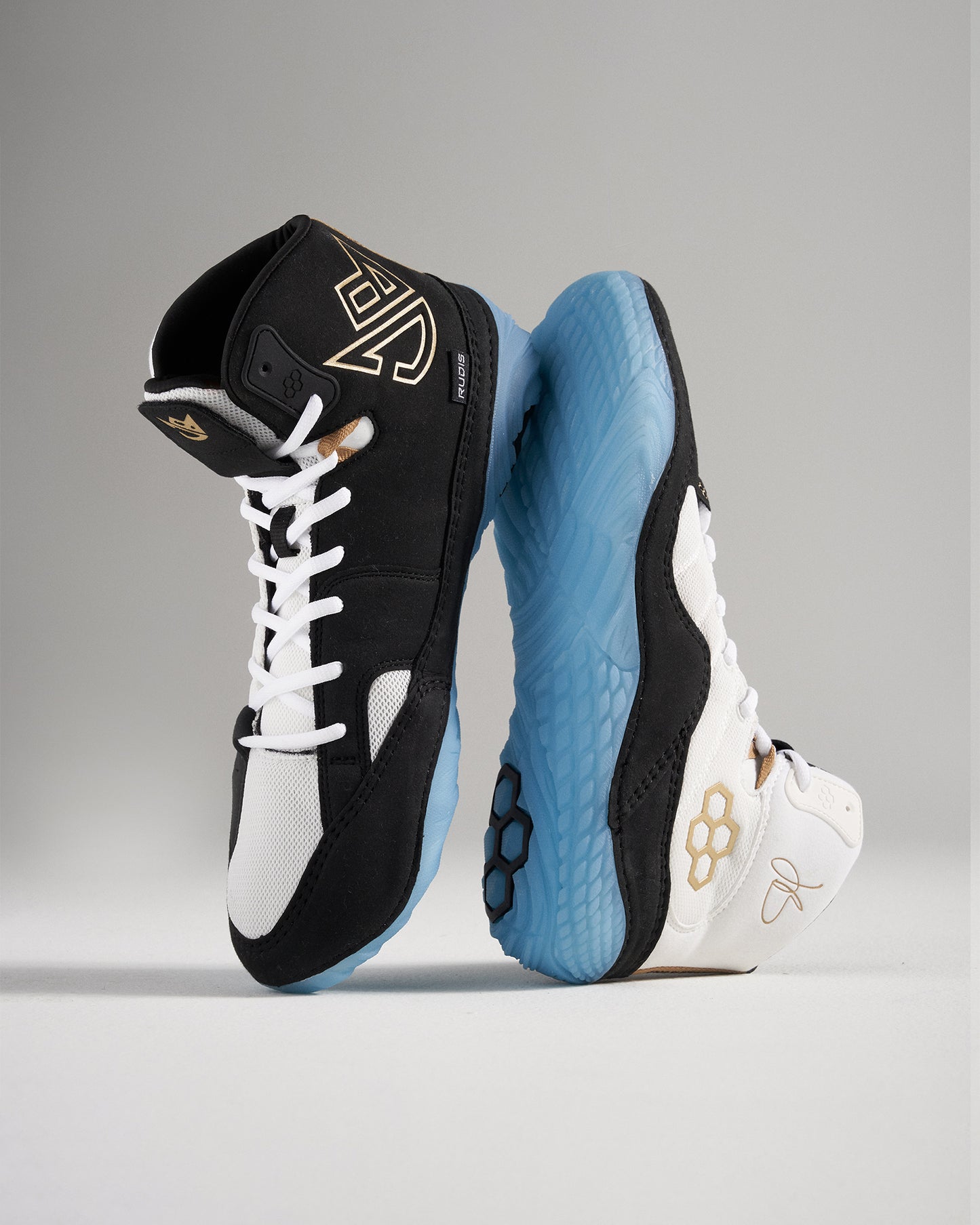 JB1 Adult Wrestling Shoes - ALLISEEISGOLD ICE