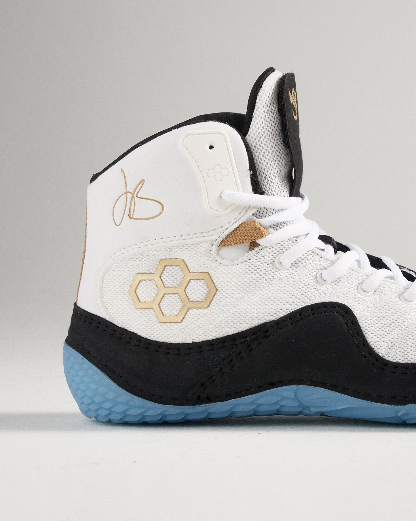 JB1 Adult Wrestling Shoes - ALLISEEISGOLD ICE