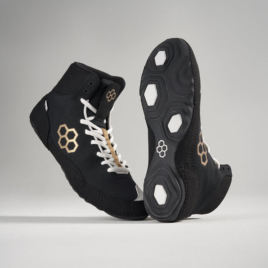 RUDIS Colt 2.0 Adult Wrestling Shoes - Black/Gold