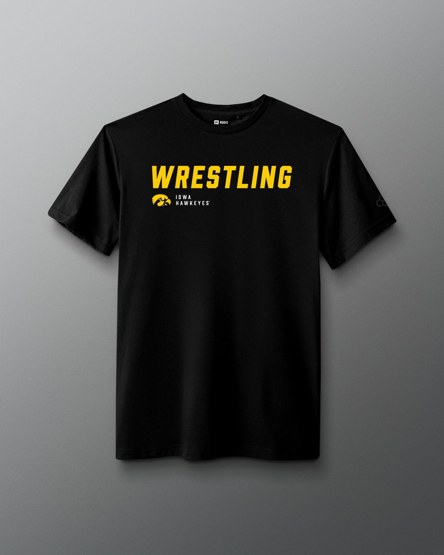 Iowa Hawkeyes Wrestling Slanted Elite Super Soft T-Shirt
