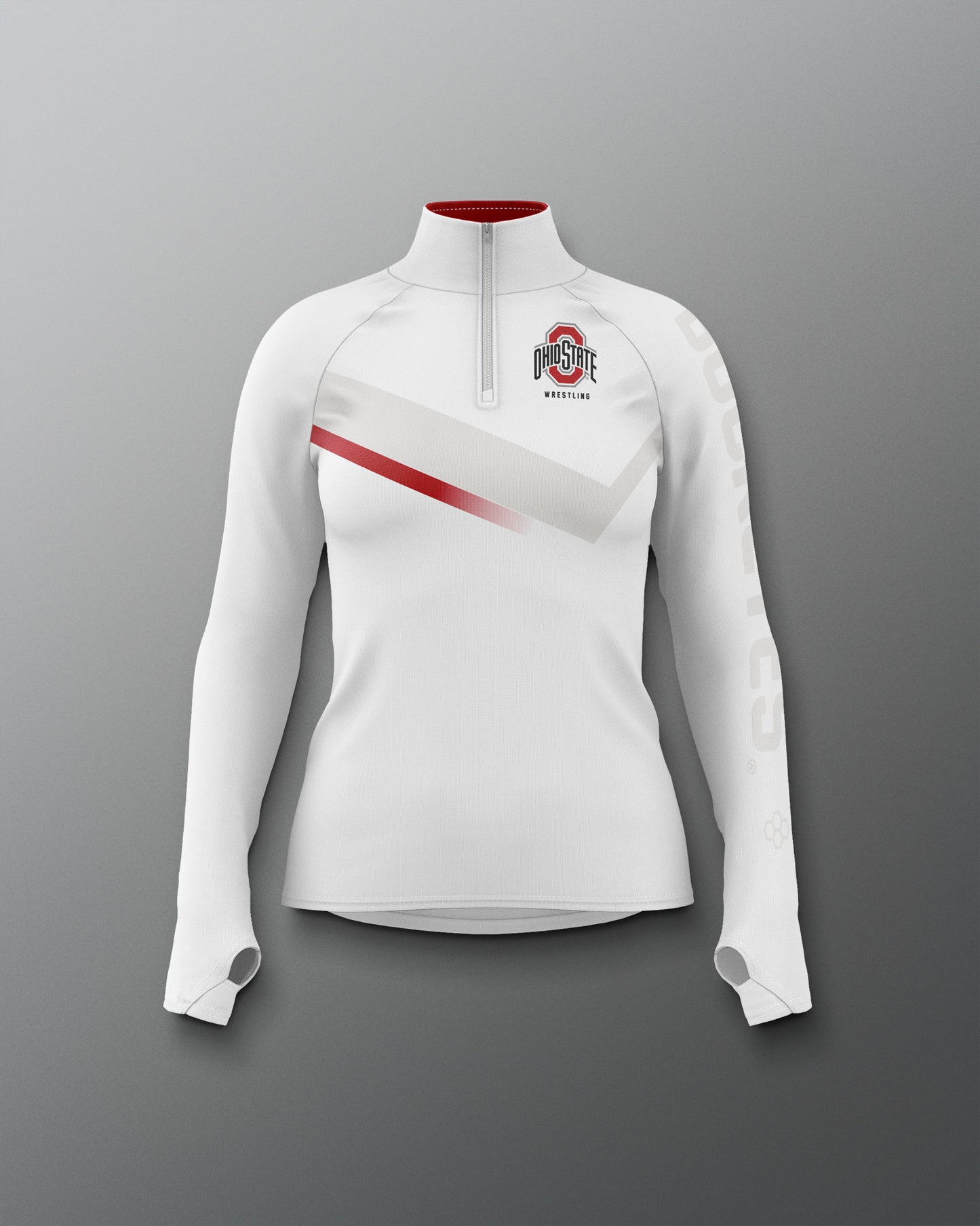 Ohio State Sublimated Women's Quarter Zip