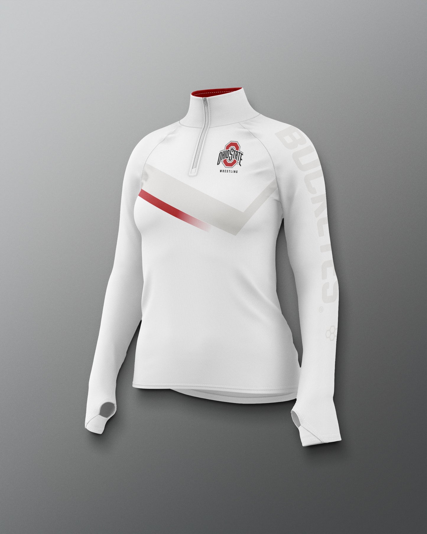 Ohio State Sublimated Women's Quarter Zip
