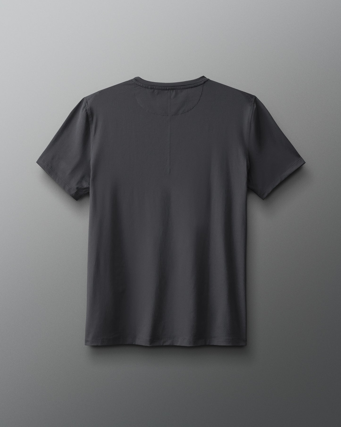 Gray t-shirt on a light gray background