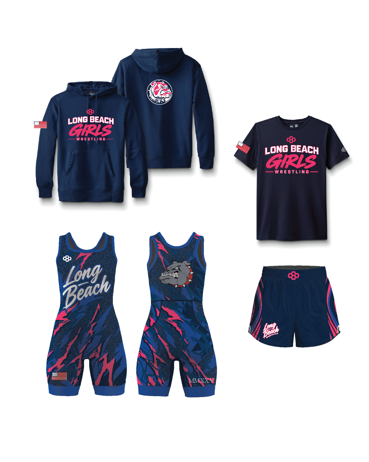 Long Beach Girls Wrestling Competition Bundle