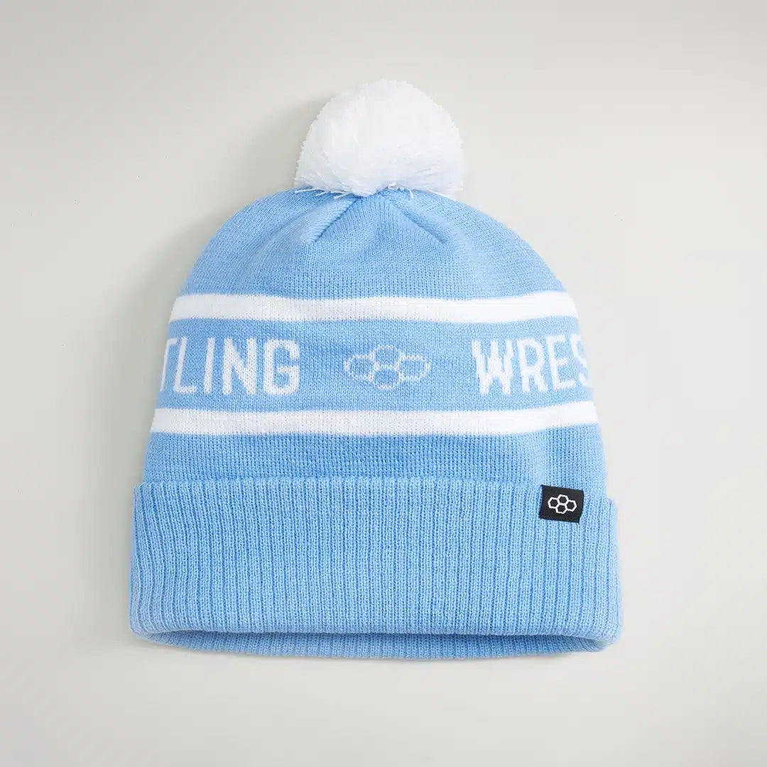 RUDIS Wrestling Pom Beanie