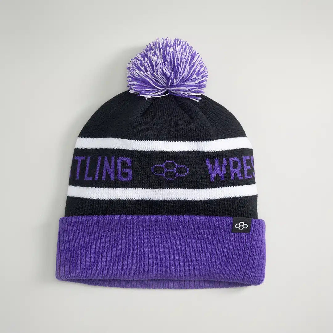 RUDIS Wrestling Pom Beanie