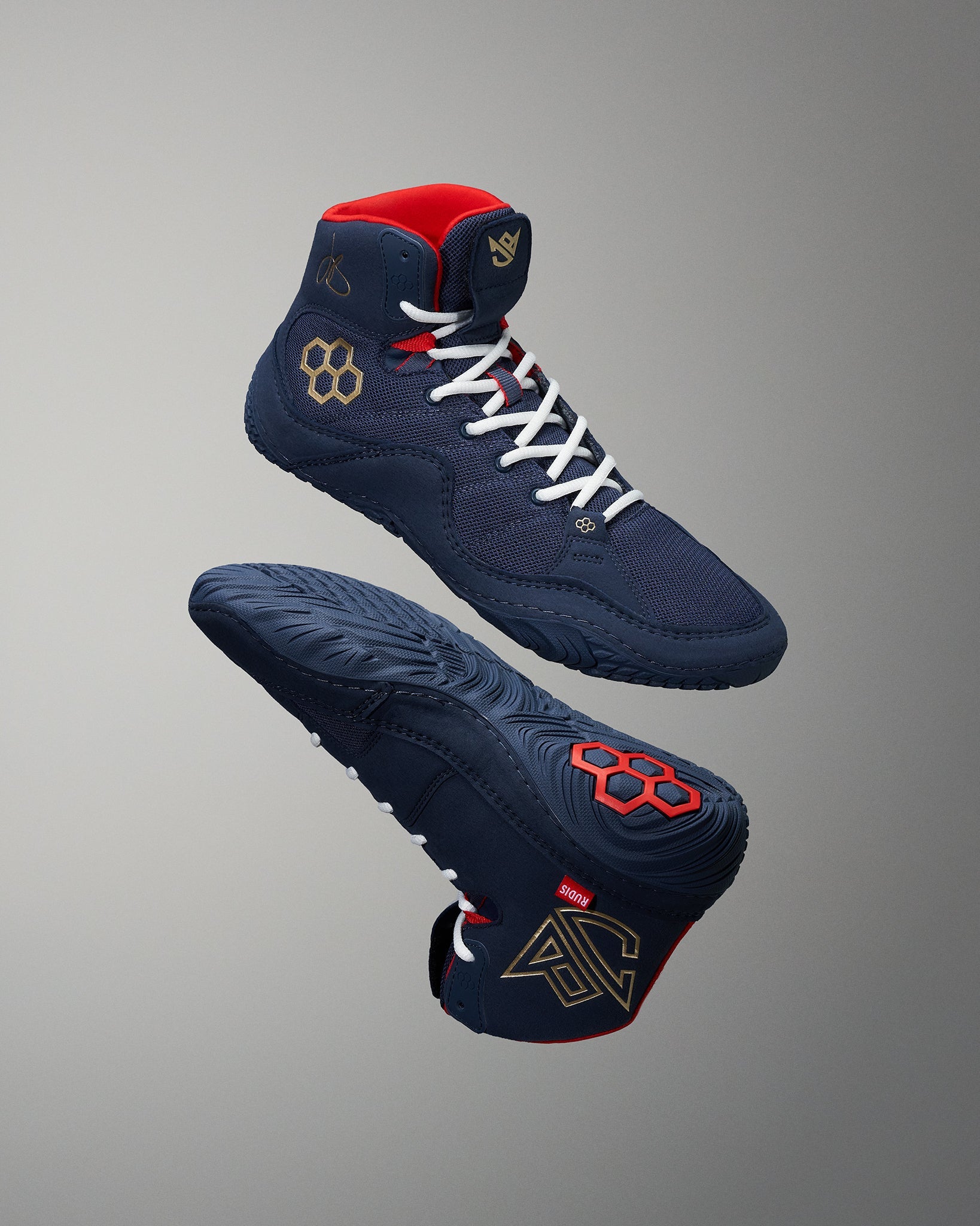 RUDIS JB1 Adult Wrestling Shoes Navy: Step Into Greatness RUDIS