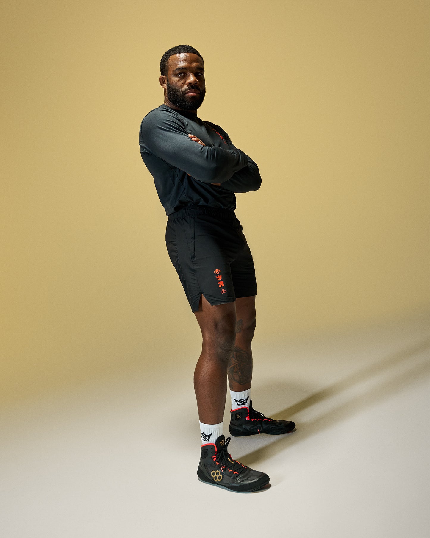 RUDIS JB-UltraLITE Adult Wrestling Shoes - ALLISEEISGOLD