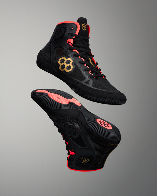 RUDIS JB-UltraLITE Adult Wrestling Shoes - ALLISEEISGOLD
