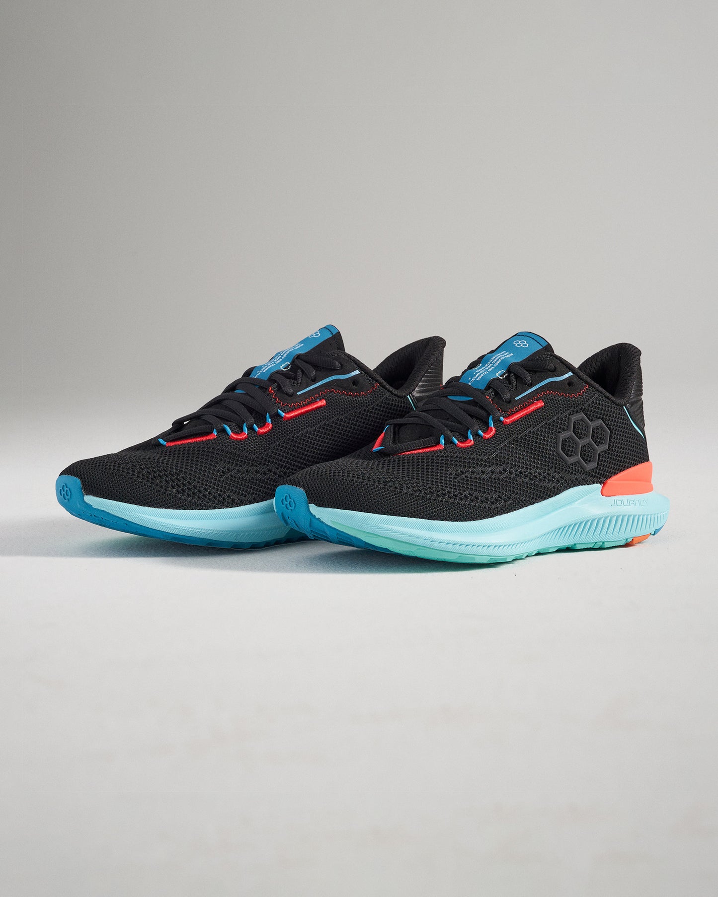 RUDIS Journey Knit Adult Training Shoes - Black Supernova