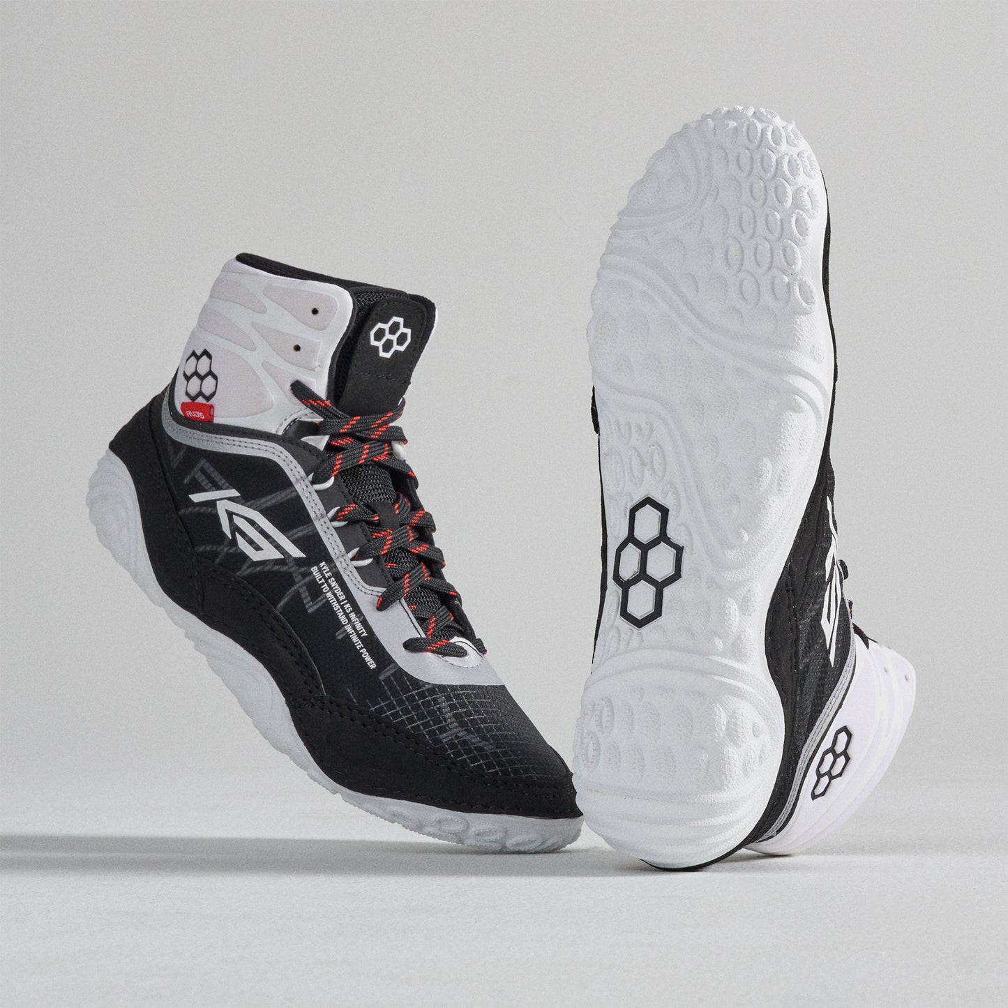 KS Infinity Adult Wrestling Shoes - Yin/Black