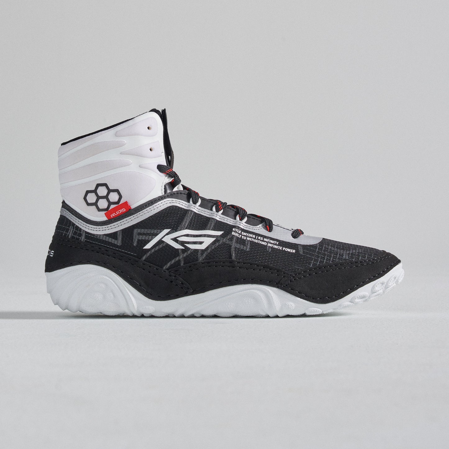 KS Infinity Adult Wrestling Shoes - Yin/Black