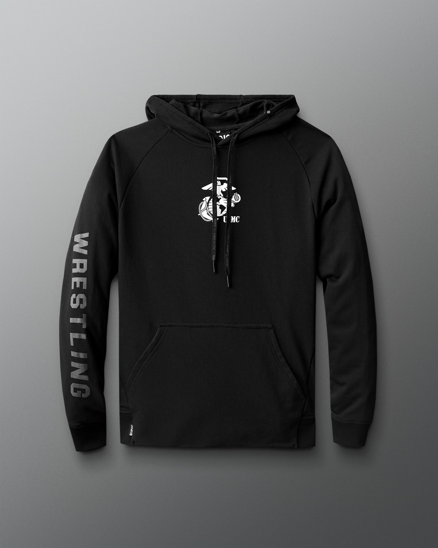 USMC Wrestling Emblem Elite Terry Hoodie
