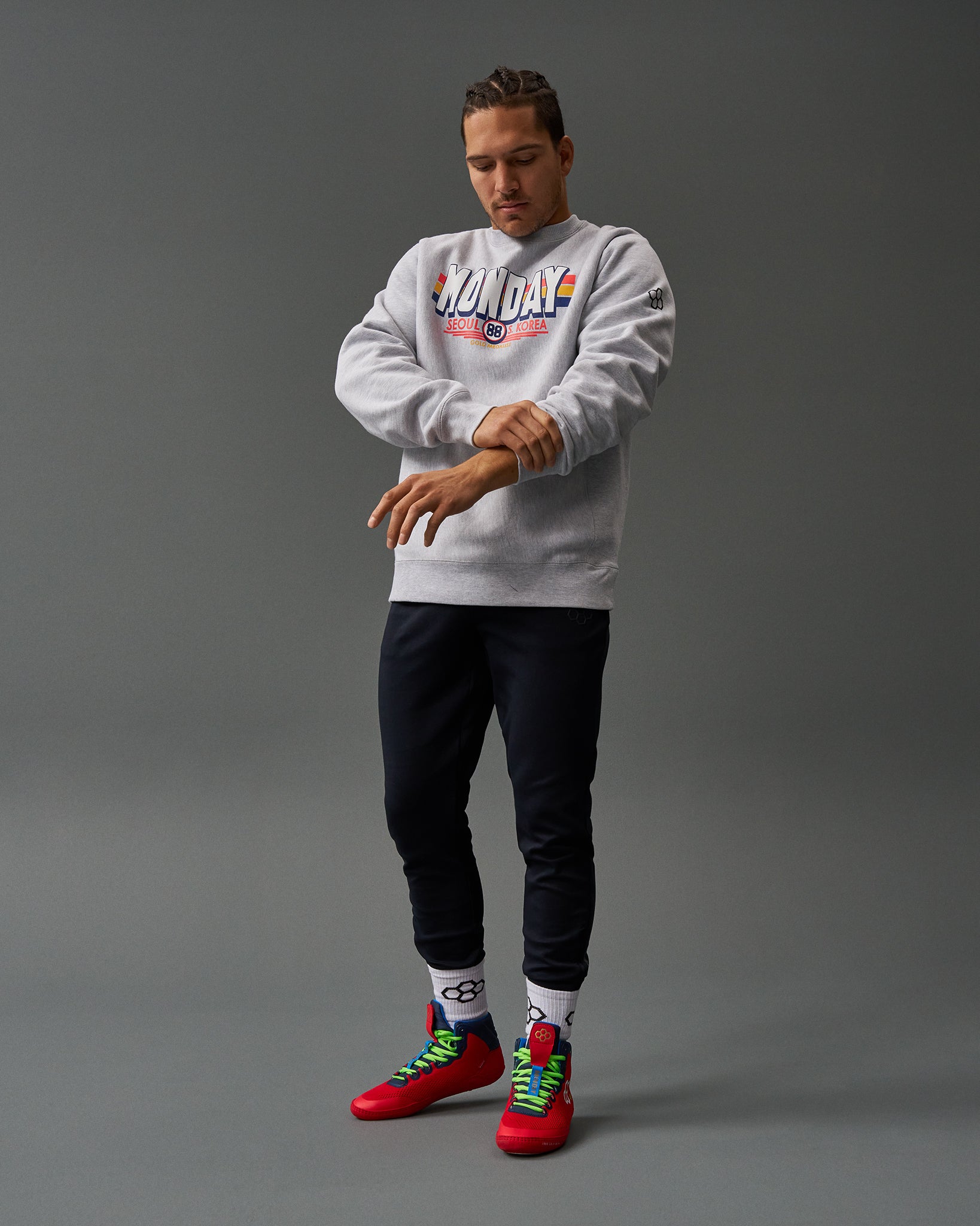 RUDIS Kenny Monday 88 Vintage Crewneck Stand Out in Style and