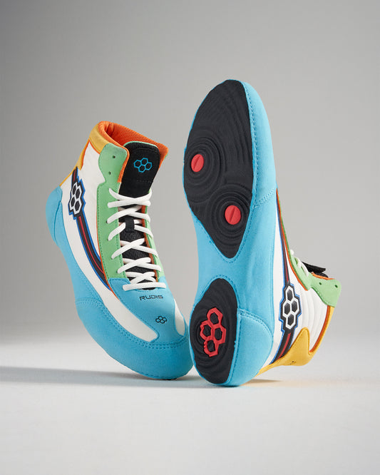 RUDIS Ninety-5 Adult Wrestling Shoes - Paint Palette