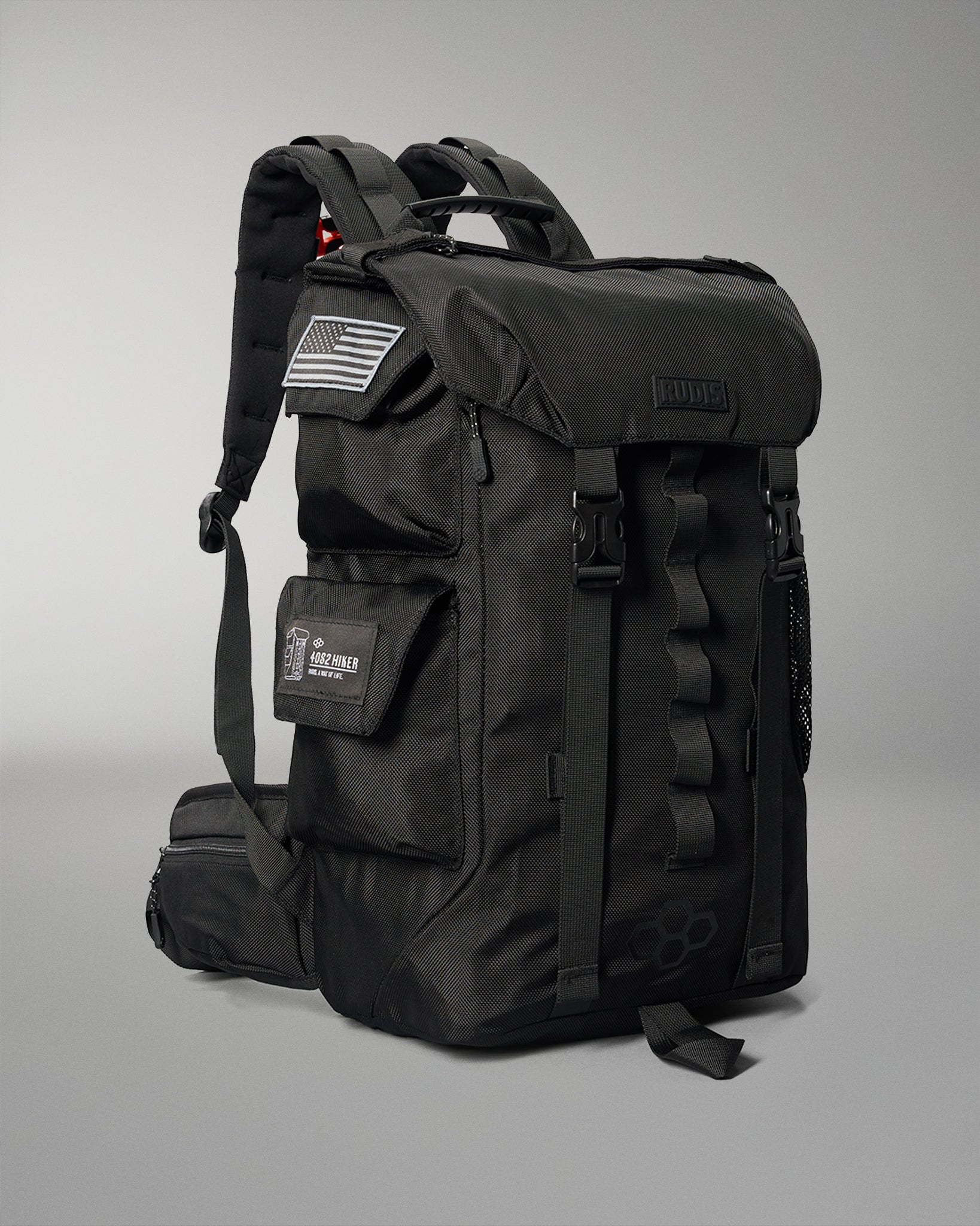 gear rucksack bag RUDIS 4082 Hiker Gearpack - Black | Wrestling Gear Backpack