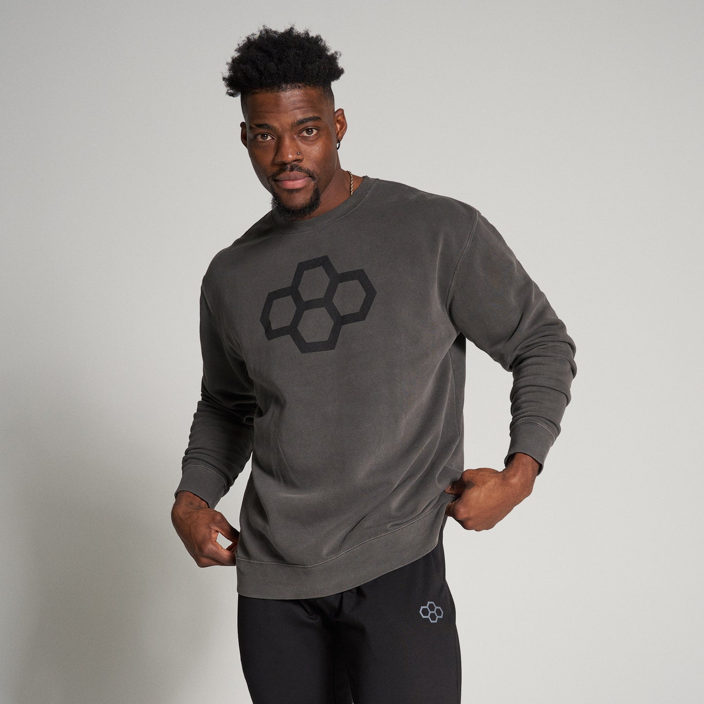 RUDIS Big Hex Crewneck