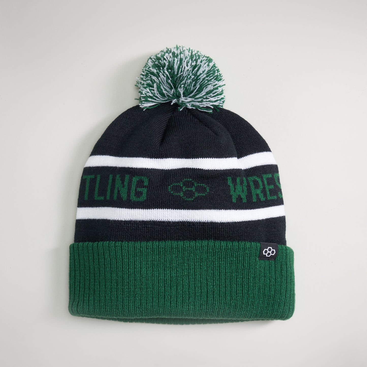 RUDIS Wrestling Pom Beanie