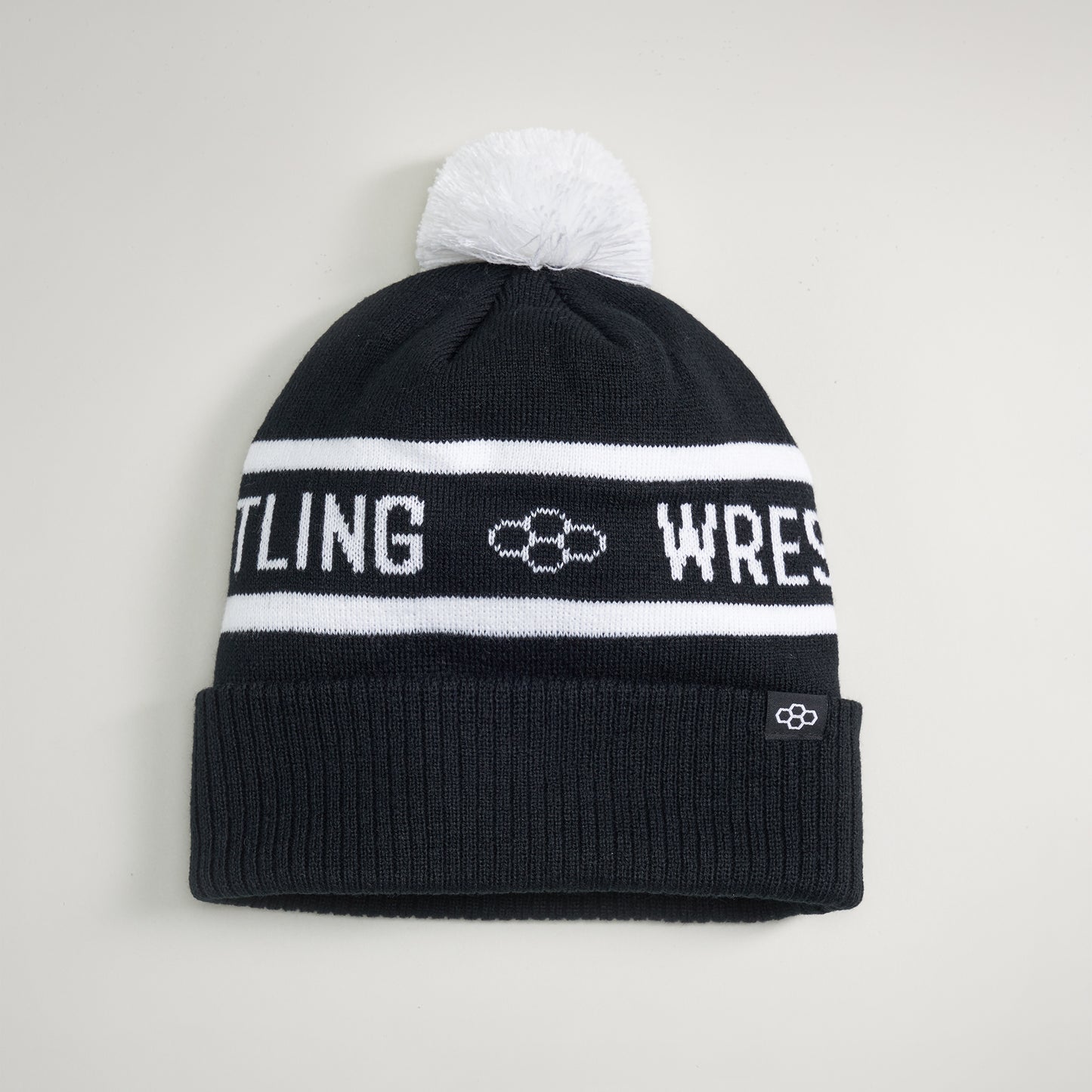 RUDIS Wrestling Pom Beanie
