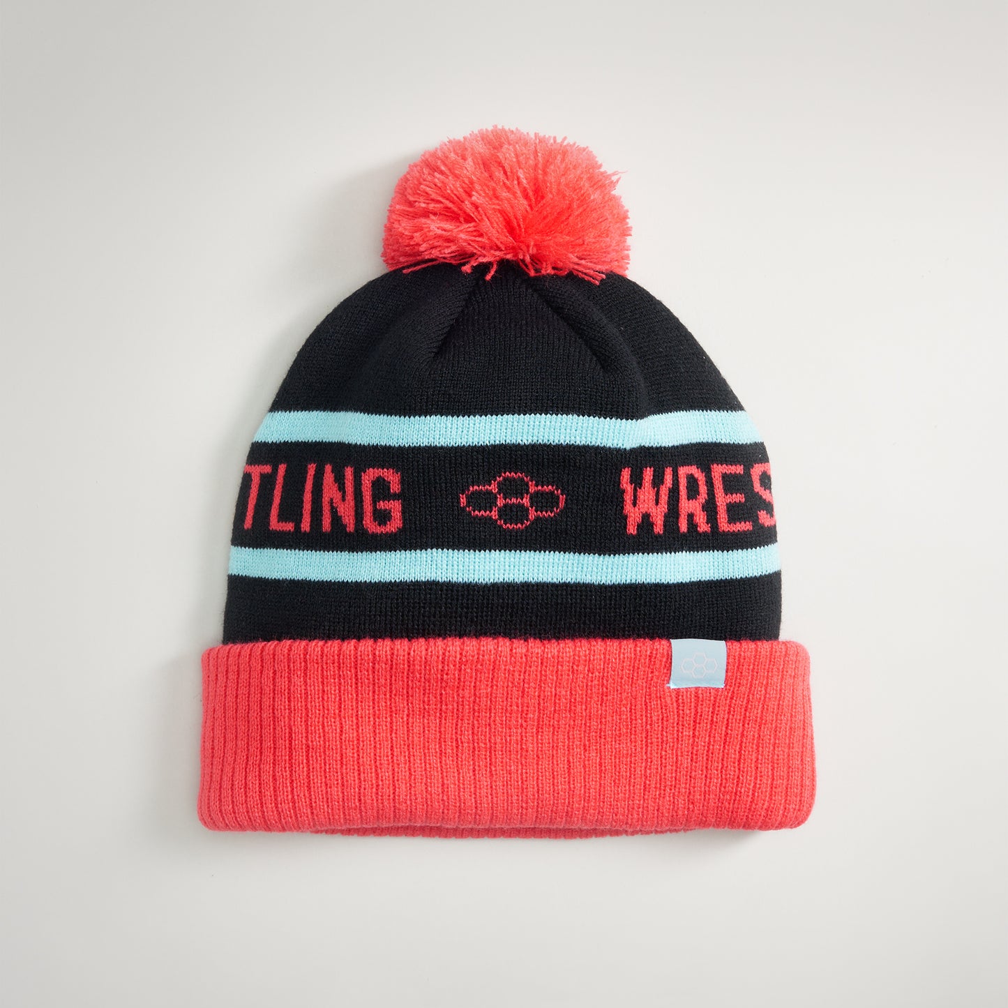 RUDIS Wrestling Pom Beanie