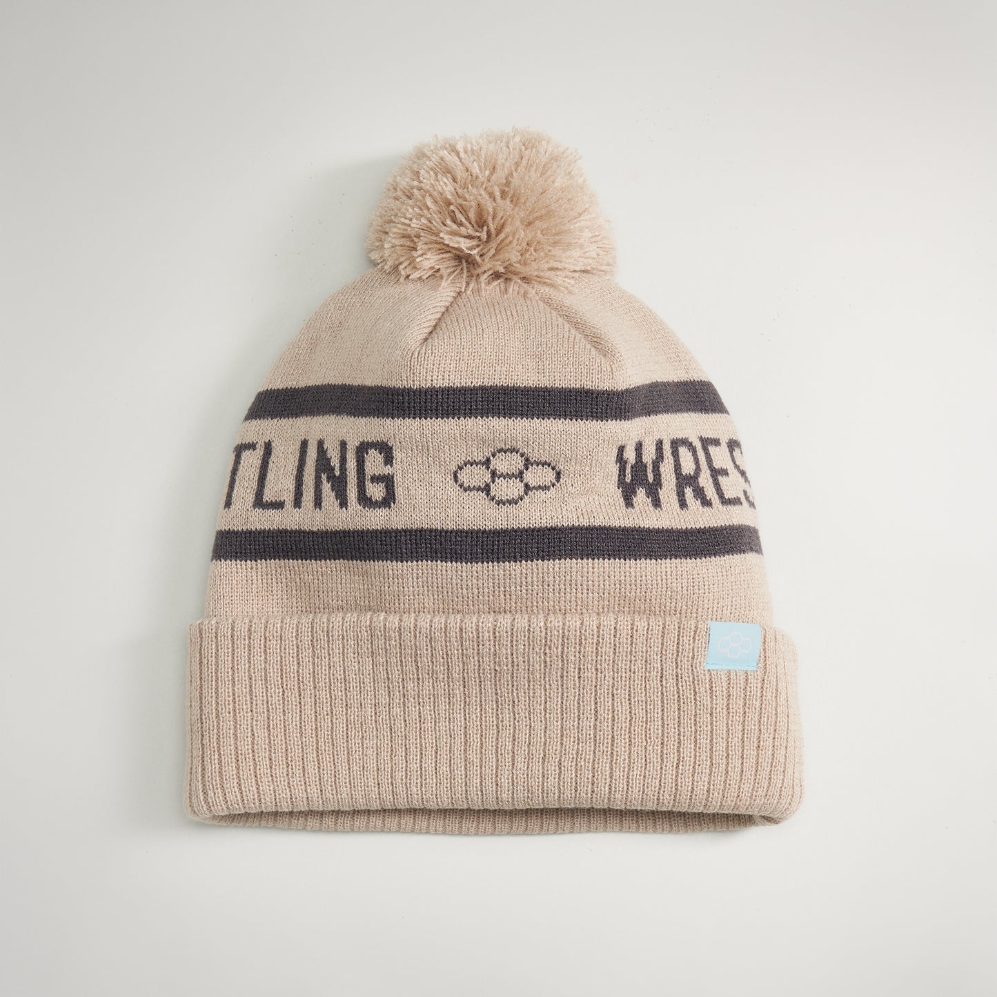 RUDIS Wrestling Pom Beanie