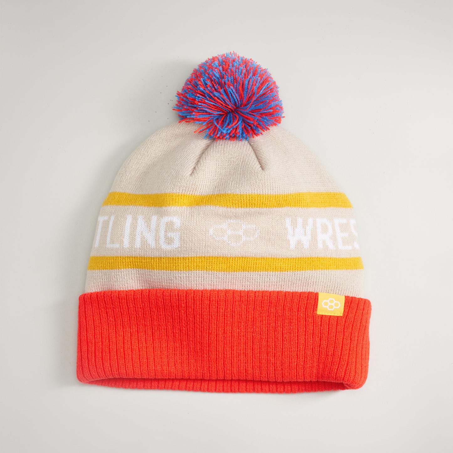 RUDIS Wrestling Pom Beanie
