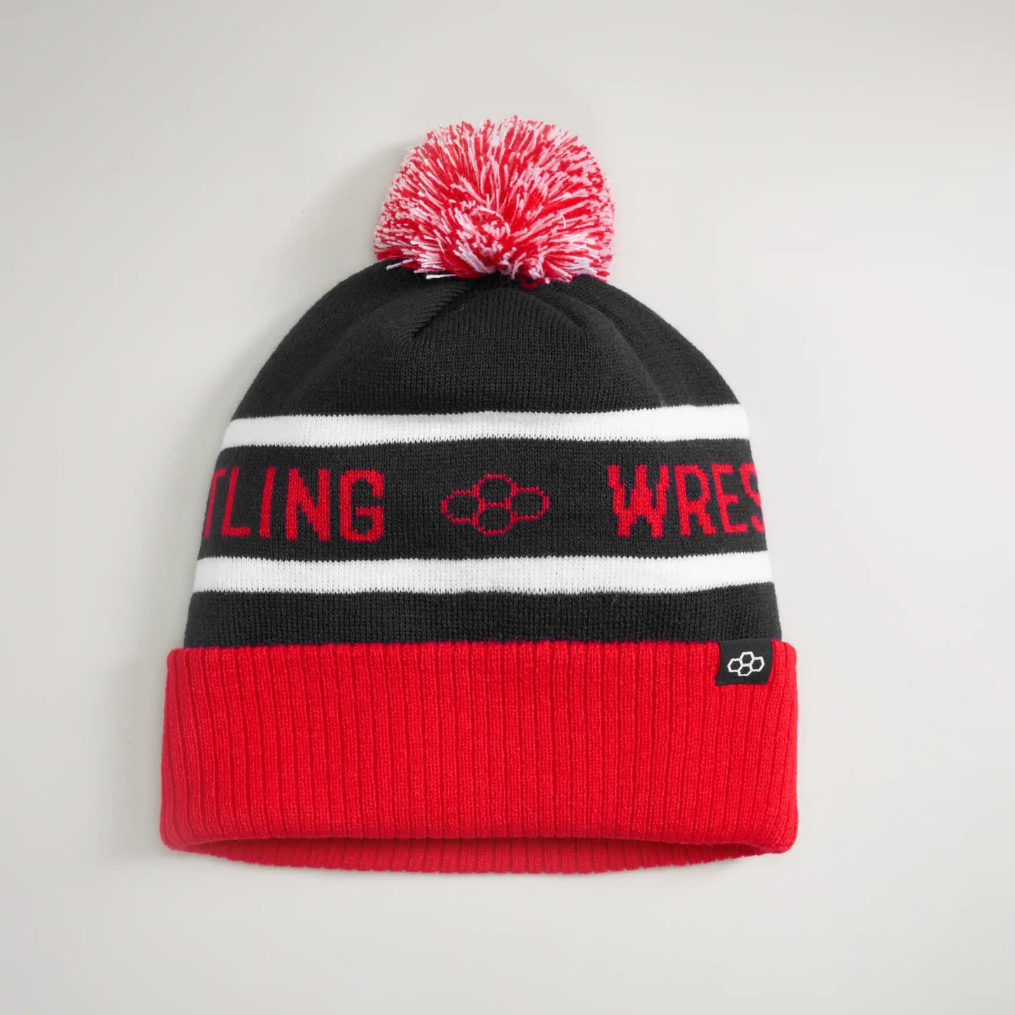 RUDIS Wrestling Pom Beanie