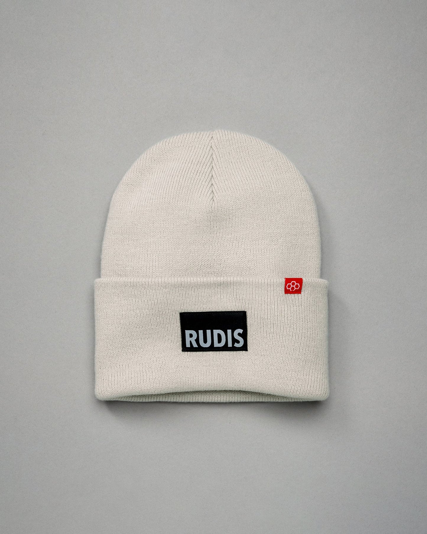Bonnet à rabat avec logo RUDIS