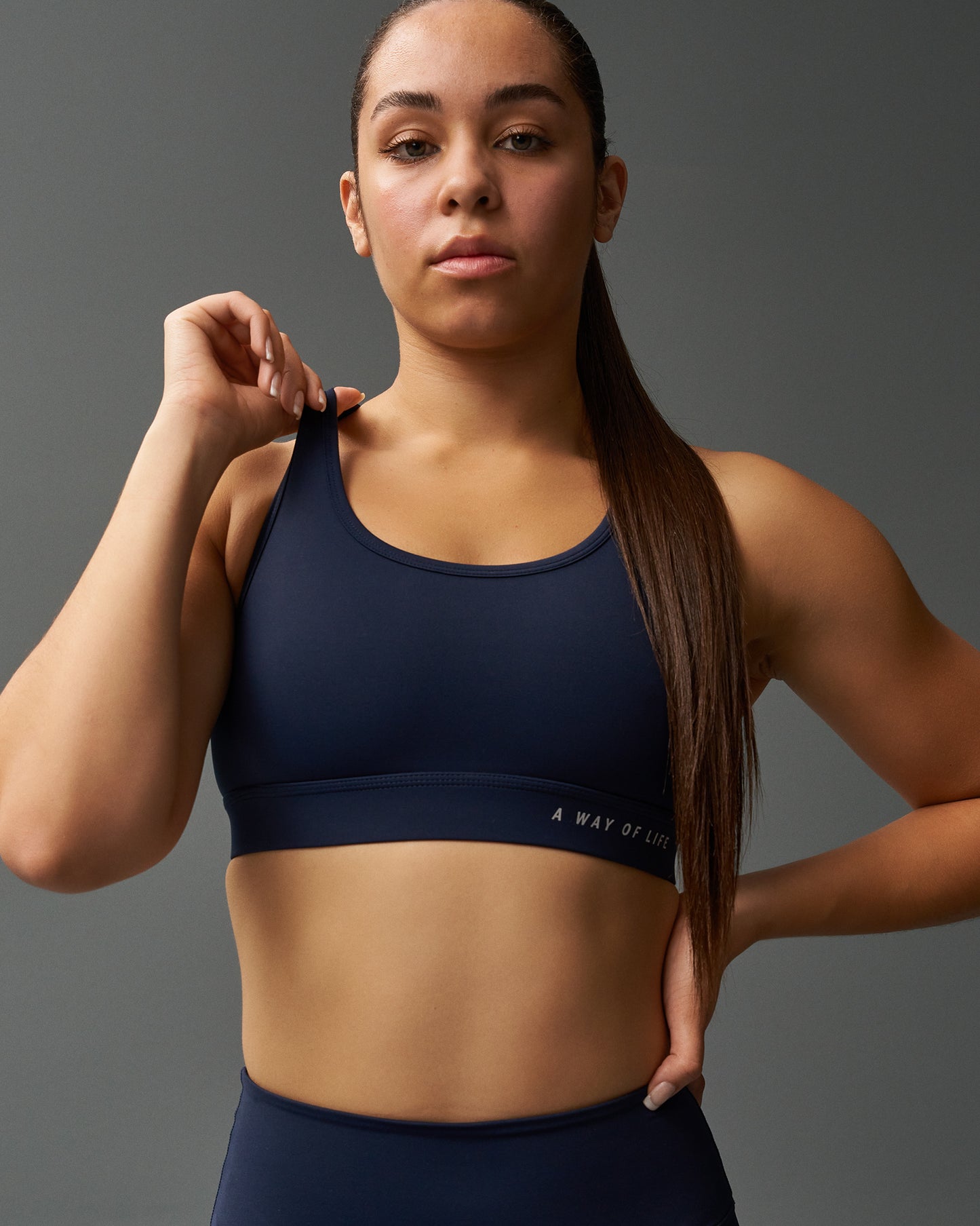 RUDIS Essential Sports Bra - Navy