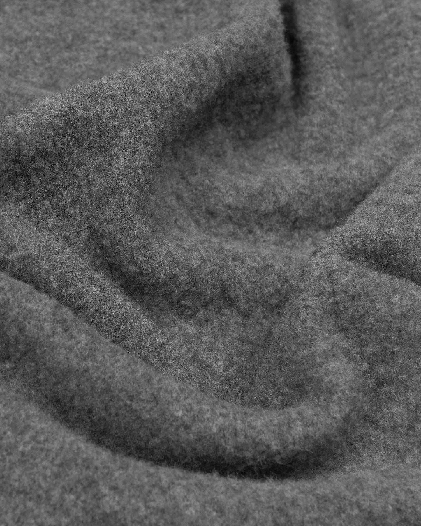 Close-up of gray fabric texture