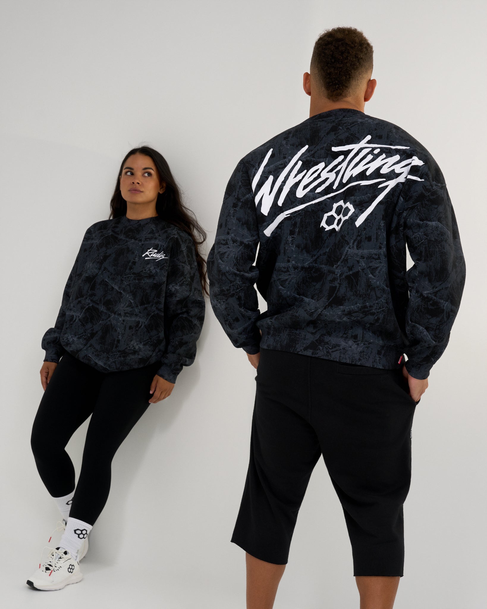 RUDIS Wrestling Relaxed Comfort Fleece Crewneck | RUDIS