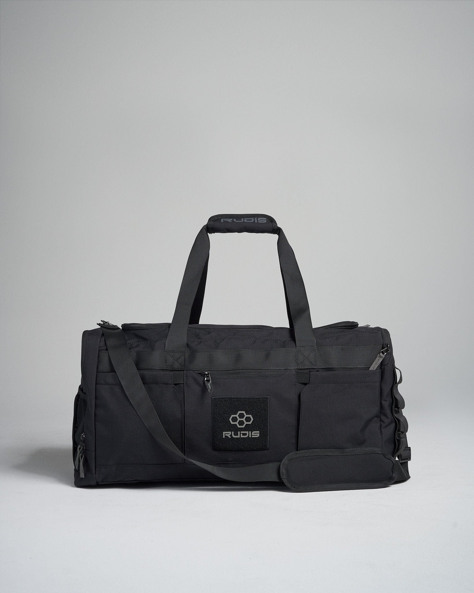 https us.urbanexcess.com products rains-duffel-bag-black RUDIS Utility Duffel Bag - Black | Durable Wrestling Gear Storage for Champions