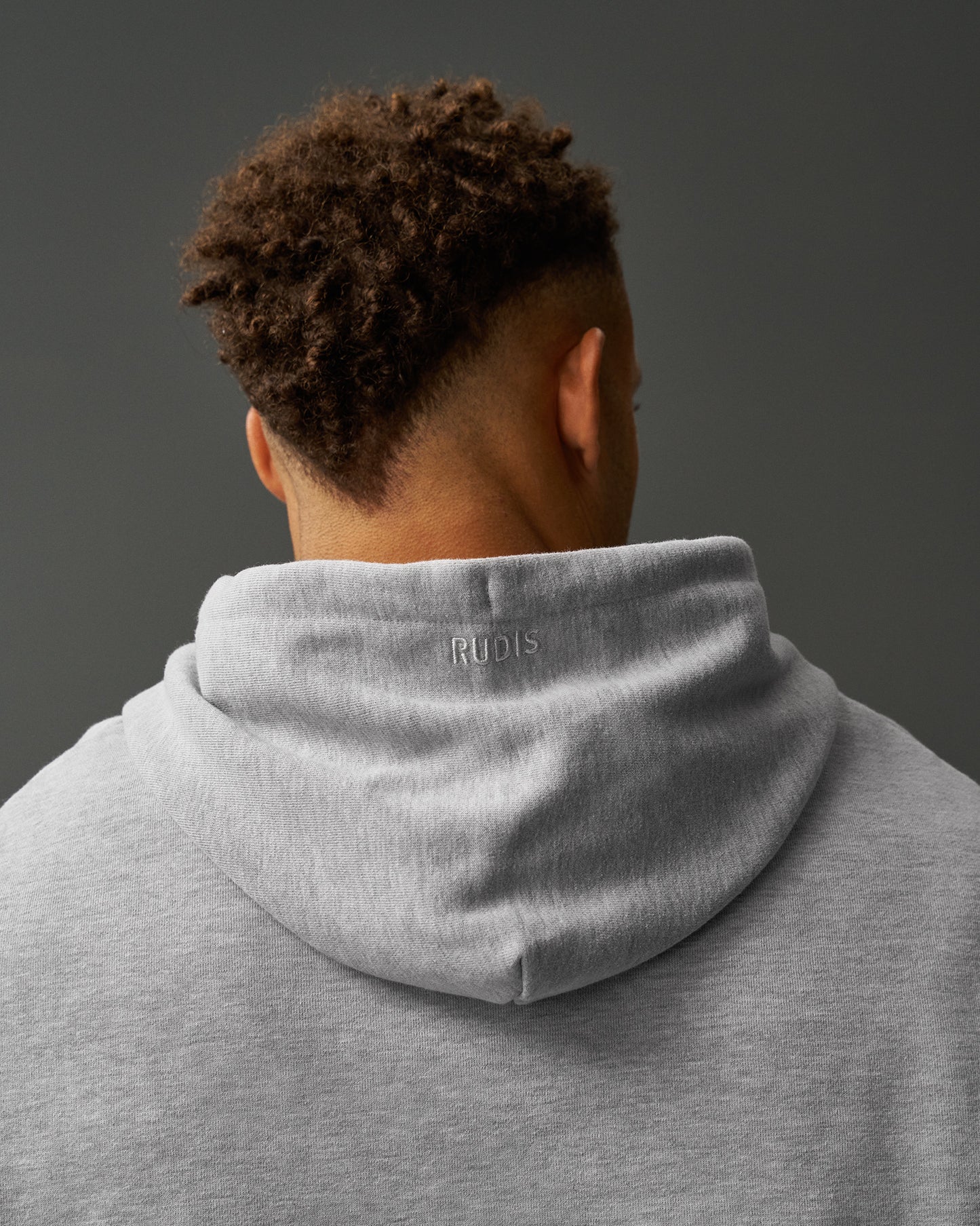 RUDIS Titan Heavyweight Fleece Hoodie - Athletic Gray