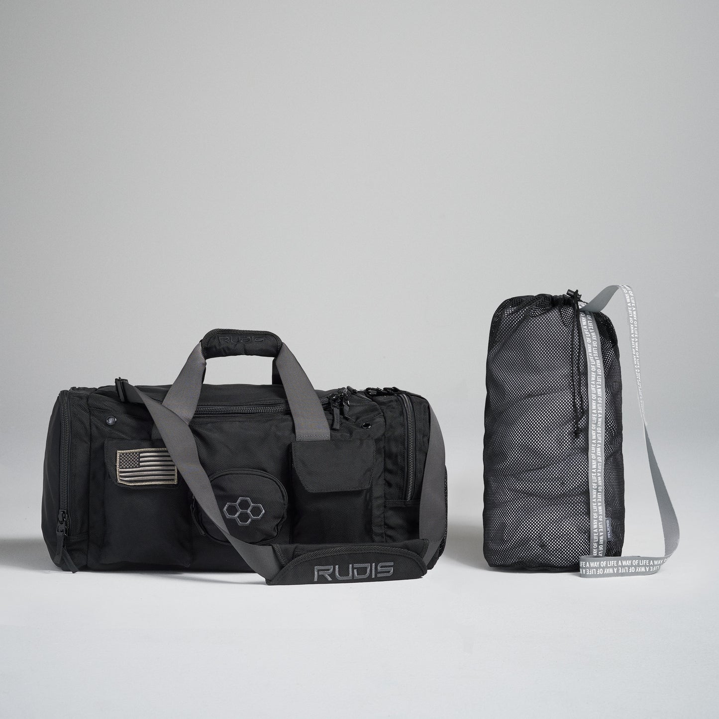 RUDIS 4082 Duffel Bag - Black