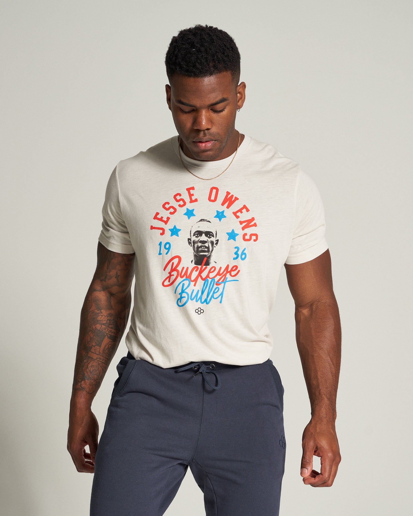 Jesse Owens Vintage T-Shirt Wear the Legacy of a Champion RUDIS