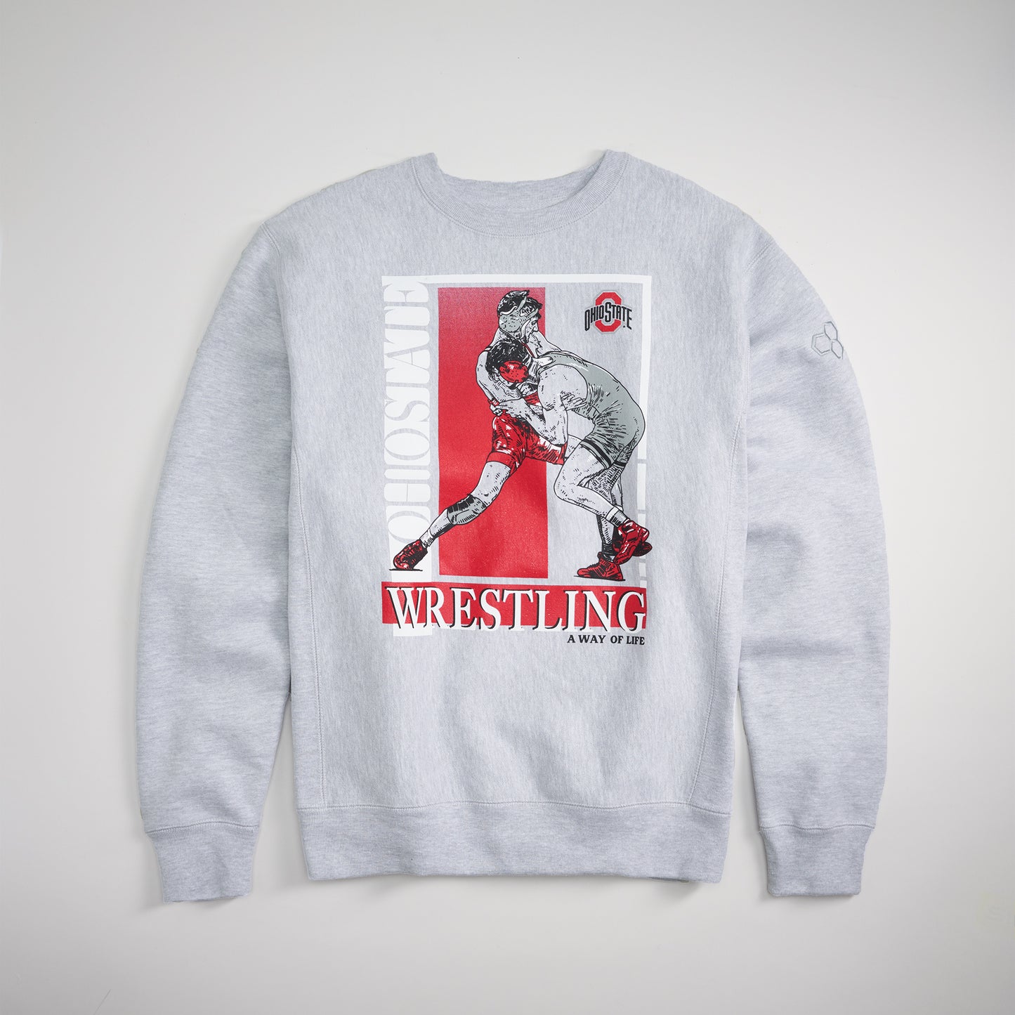 Ohio State Wrestling Heavyweight Crewneck