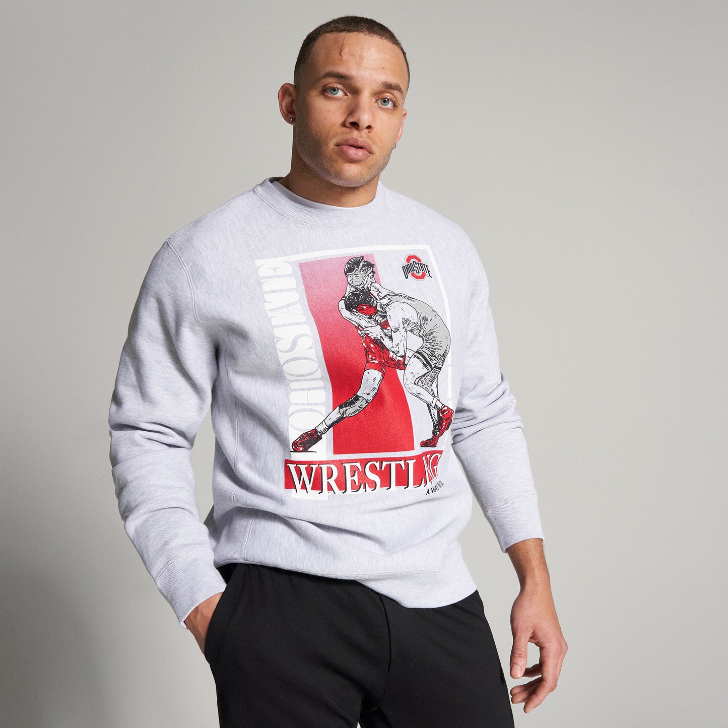 Ohio State Wrestling Heavyweight Crewneck