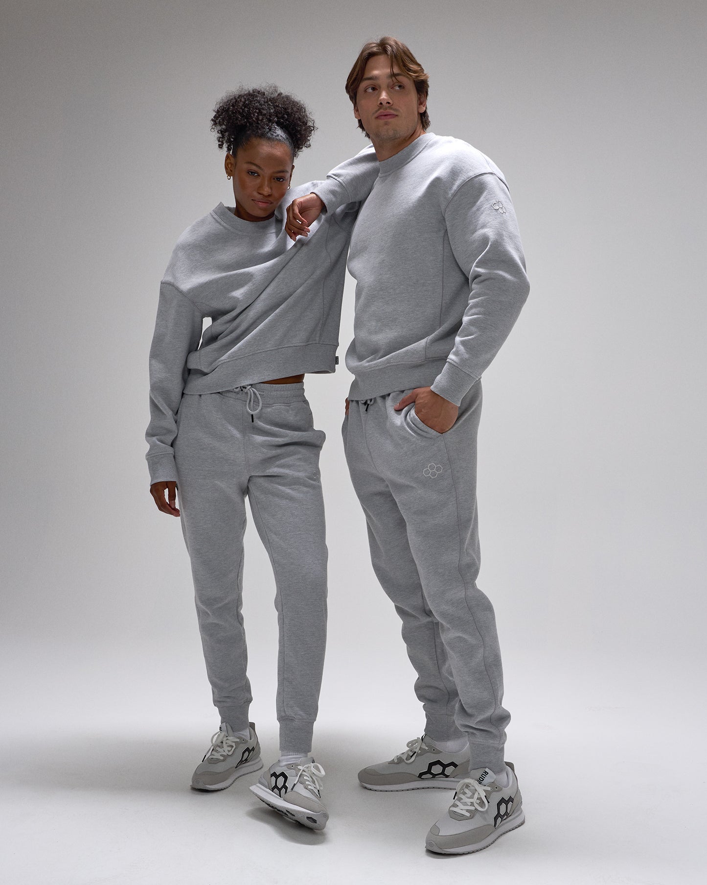 RUDIS Titan Heavyweight Fleece Jogger - Athletic Gray