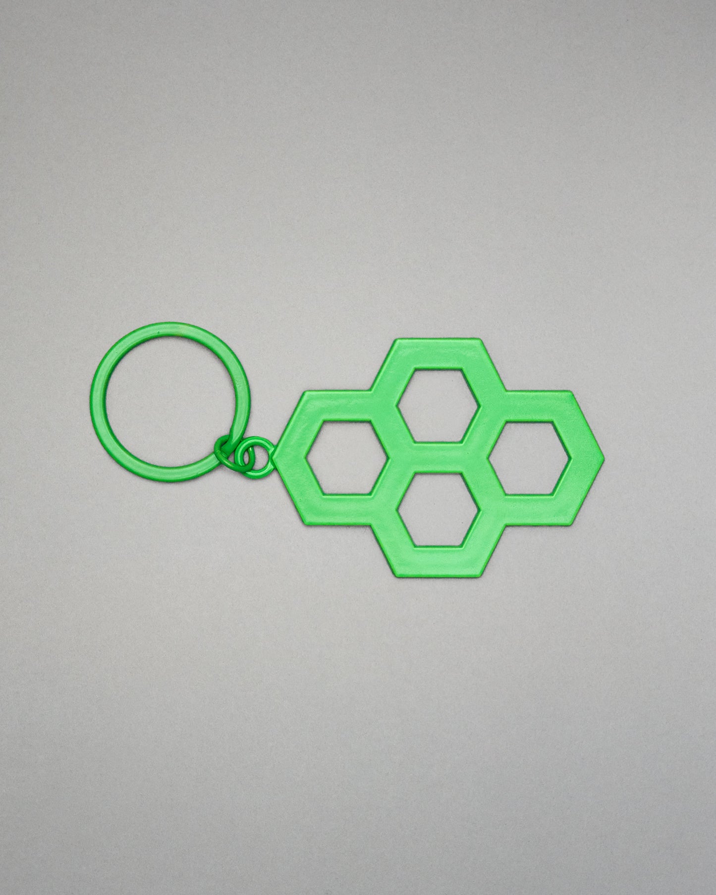 RUDIS Hex Diecut Keychain