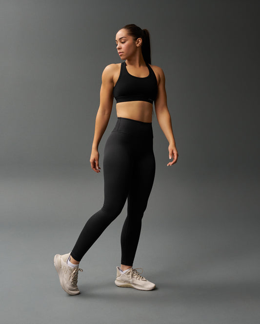 Legging taille haute pour femme RUDIS - Noir