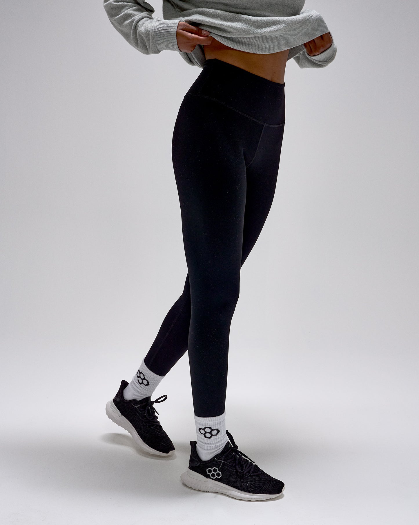 RUDIS Women's High Waisted 7/8 Legging - Black