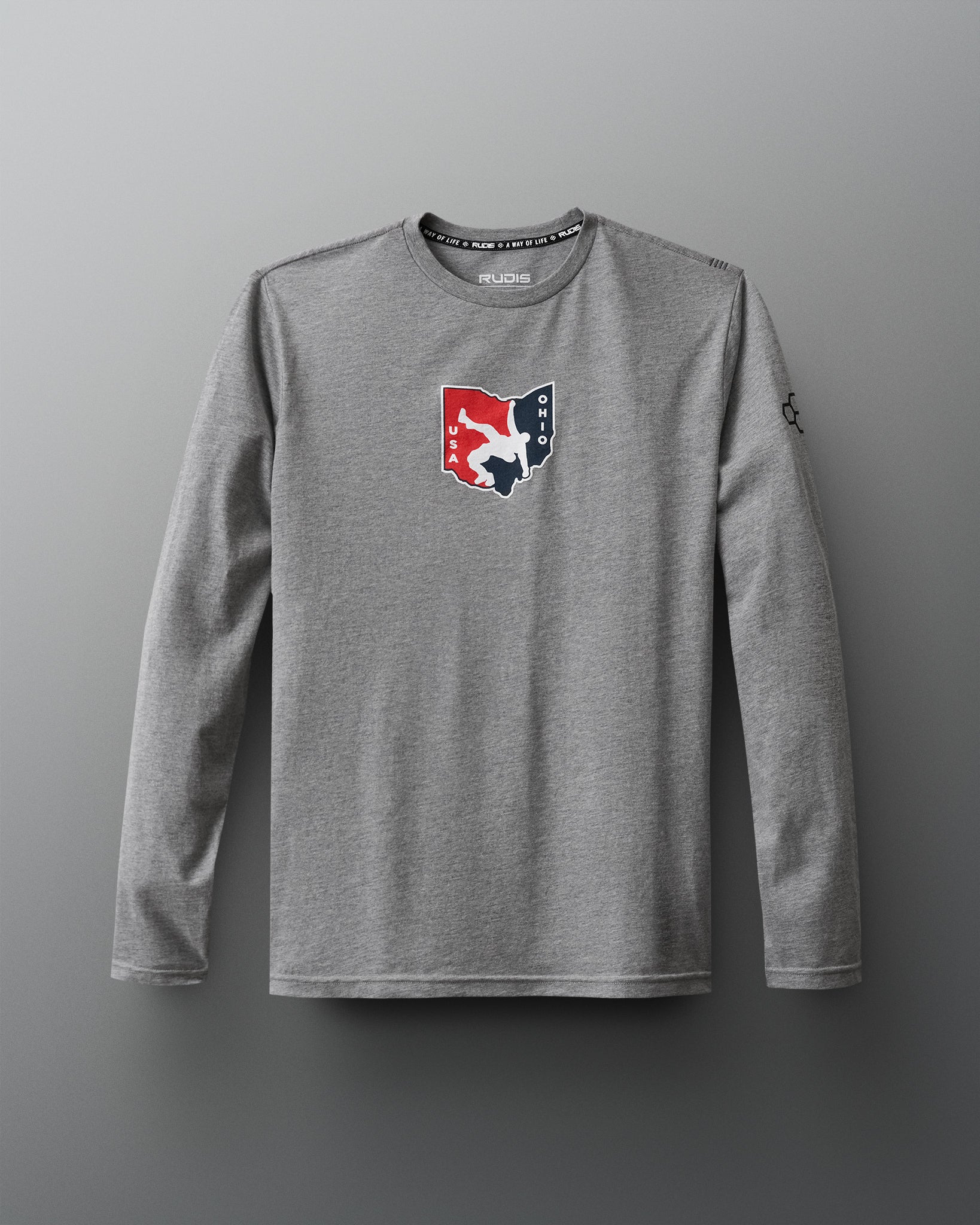 RUDIS Team Ohio USA Long Sleeve USA Wrestling Team Apparel RUDIS