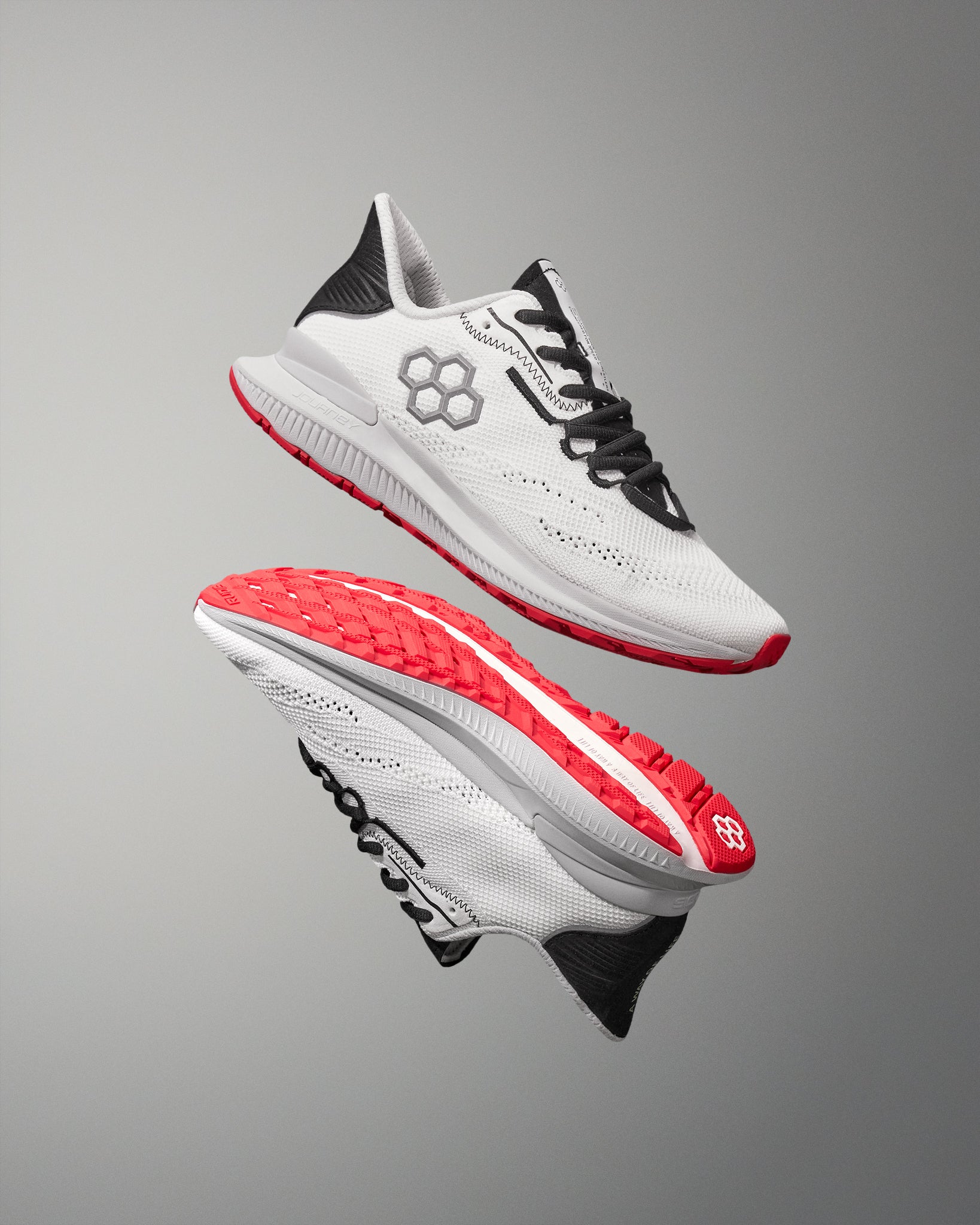 ターニングポイント スピンフォース Journey Knit Adult Training Shoes - White Hot | RUDIS